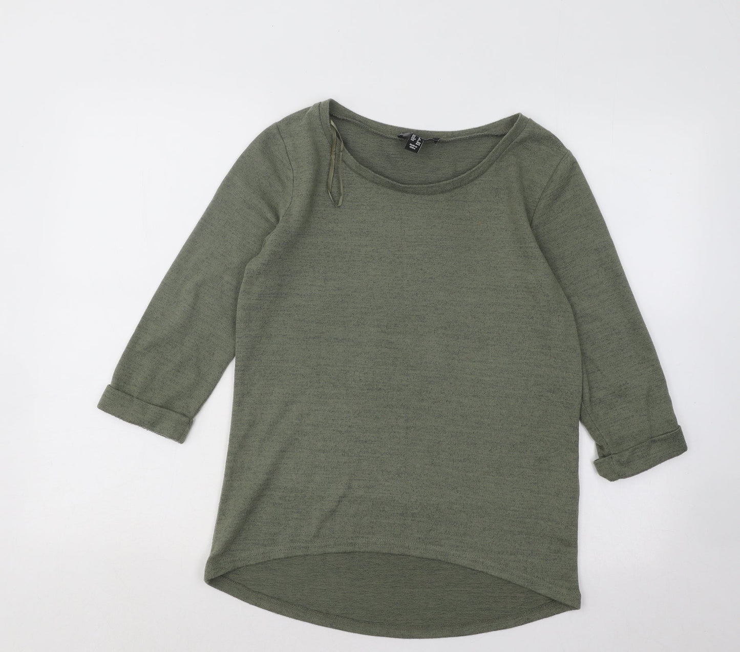 Womens UK Size 8 New Look Green Pullover Jumper