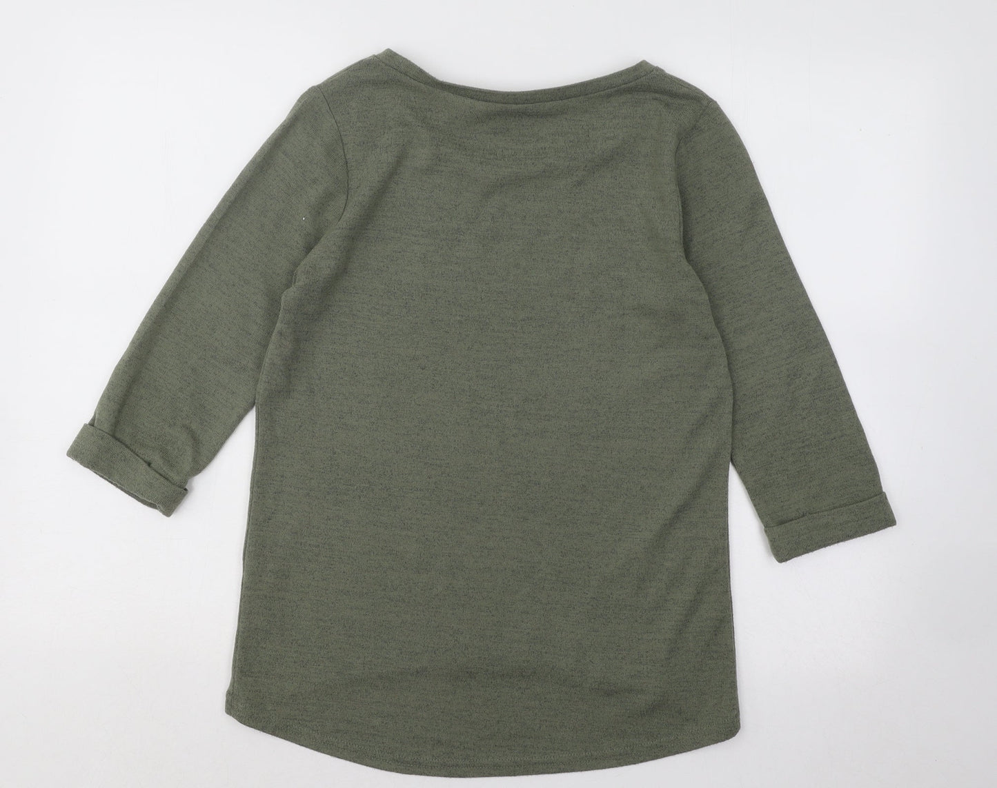 Womens UK Size 8 New Look Green Pullover Jumper
