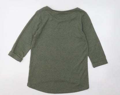Womens UK Size 8 New Look Green Pullover Jumper