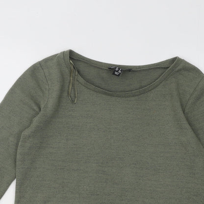 Womens UK Size 8 New Look Green Pullover Jumper