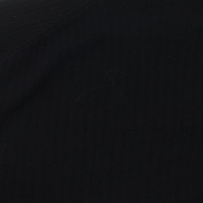 Womens UK Size M Boohoo Black Pullover Jumper