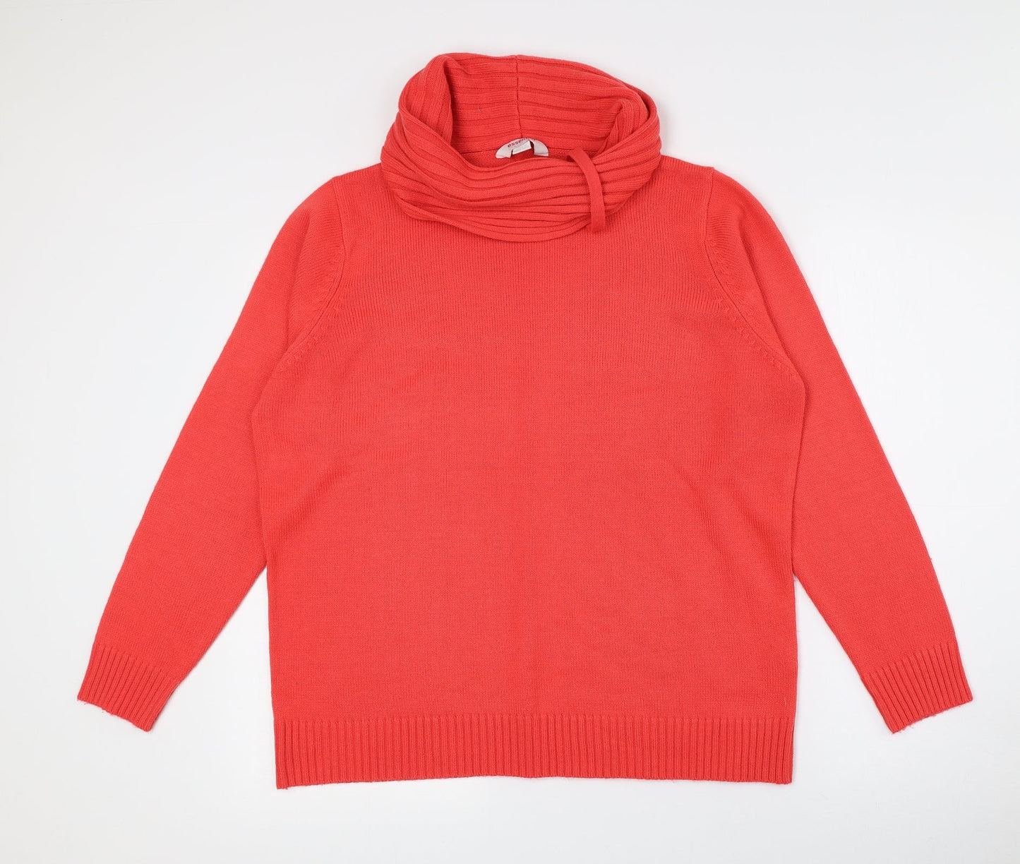 Womens UK Size 16 Essential Pink Pullover Jumper