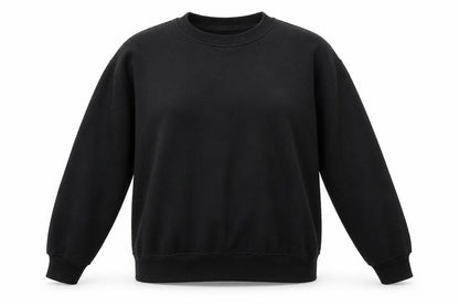Womens UK Size 8 Boohoo Black Pullover Sweatshirt