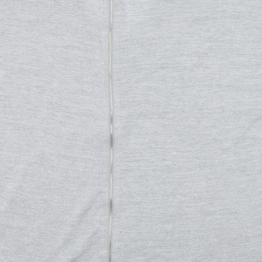 Womens UK Size M Voulez-Vous Grey Basic Blouse