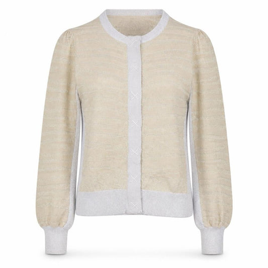 New Look Womens Gold Scoop Neck Striped Viscose Cape Jumper Size 10