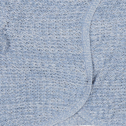 Womens UK Size 14 Dorothy Perkins Blue Wrap Jumper