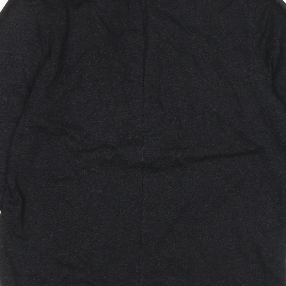 Dorothy Perkins Womens Black Cotton Pullover Sweatshirt Size 12 Pullover - Paisley