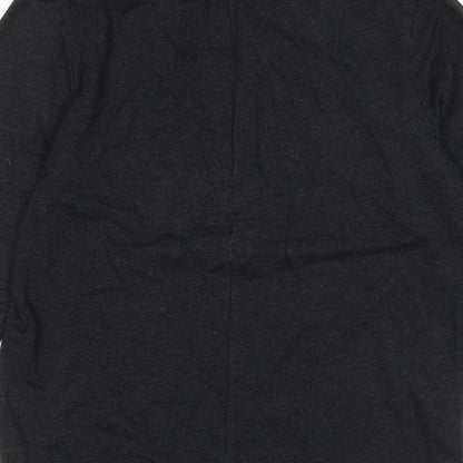 Dorothy Perkins Womens Black Cotton Pullover Sweatshirt Size 12 Pullover - Paisley