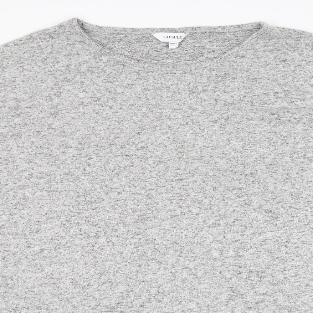 Womens UK Size 20 Capsule Grey Pullover Jumper