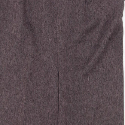 Womens UK Size 14 BHS Regular Fit  Purple Trousers