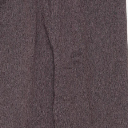 Womens UK Size 14 BHS Regular Fit  Purple Trousers