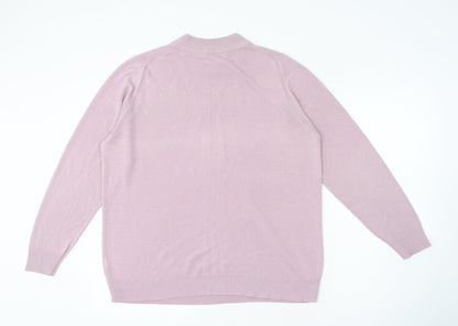 Womens UK Size  Marks and Spencer Purple Pullover Jumper