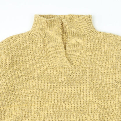 Womens UK Size S Preworn Beige Pullover Jumper