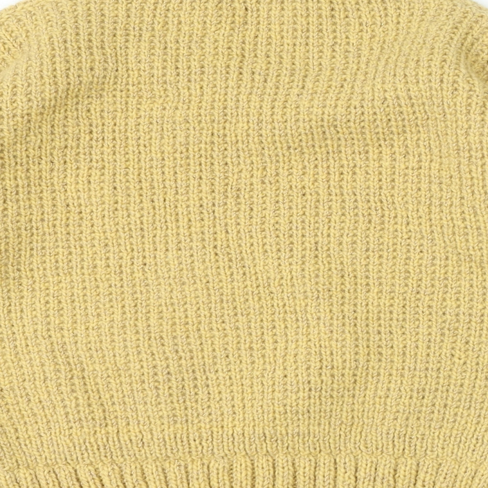 Womens UK Size S Preworn Beige Pullover Jumper