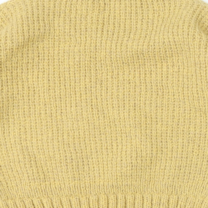 Womens UK Size S Preworn Beige Pullover Jumper