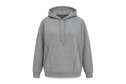 F&F Womens Grey Viscose Pullover Hoodie Size S