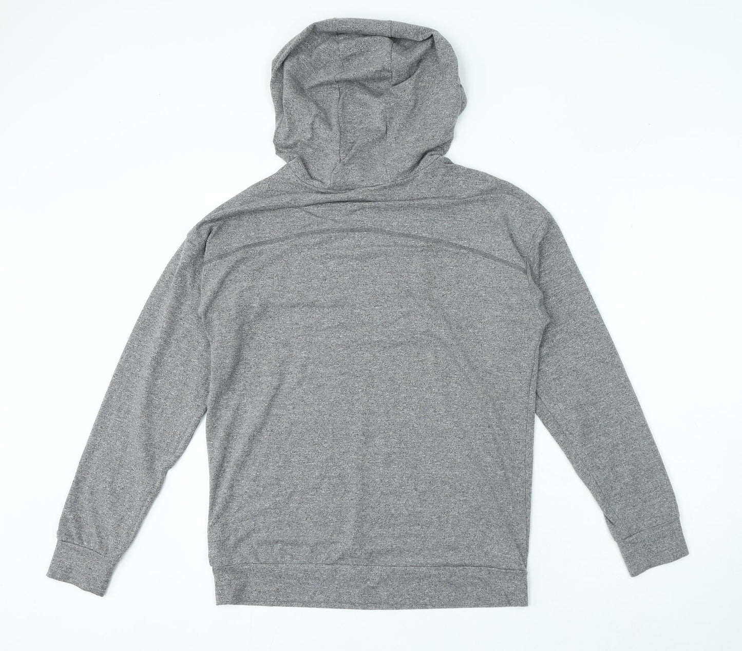 F&F Womens Grey Viscose Pullover Hoodie Size S