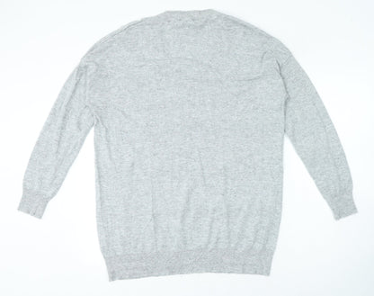 Womens UK Size 16 Principles Grey Pullover Jumper