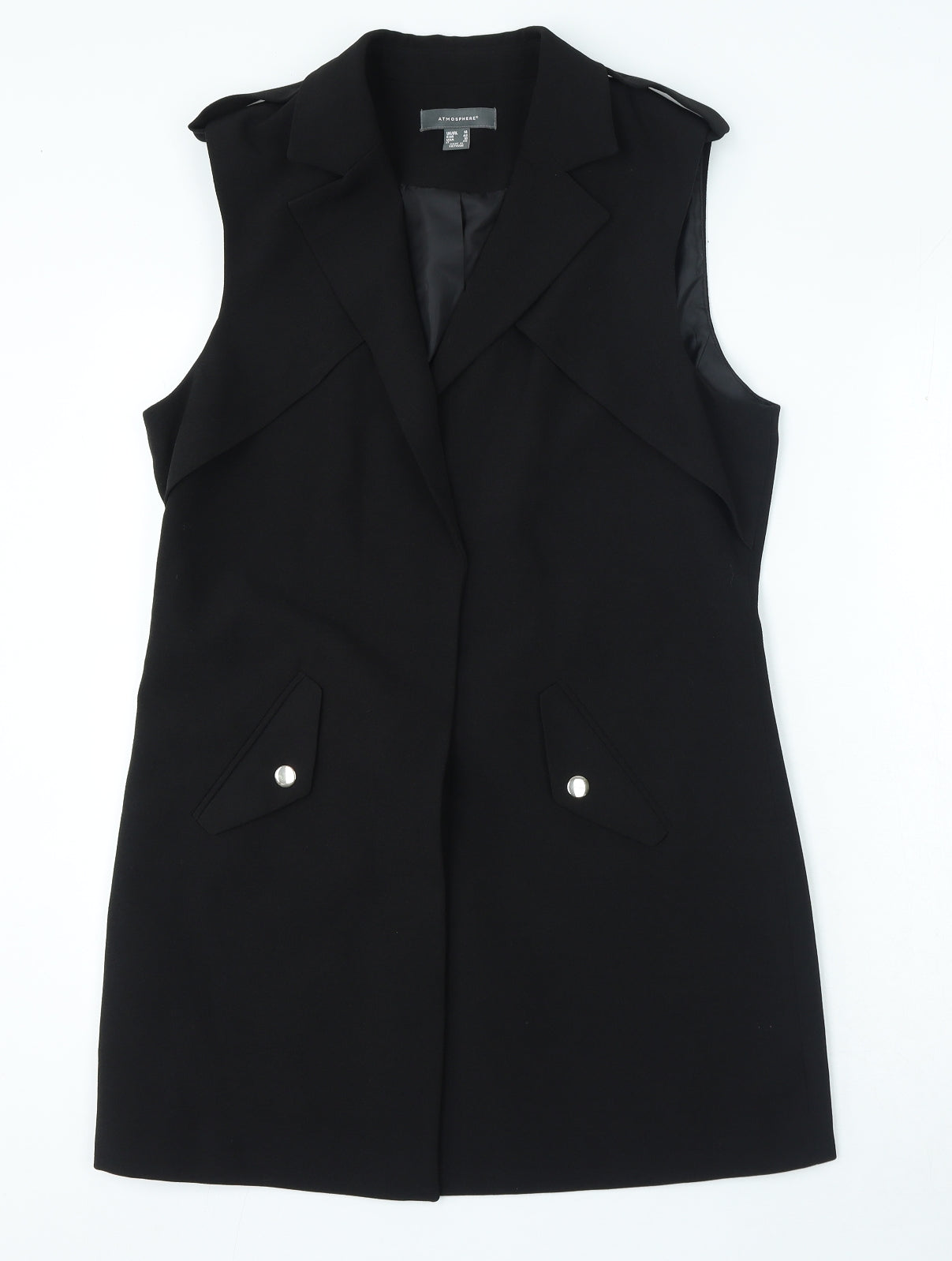 Atmosphere Womens Black Jacket Blazer Size 14