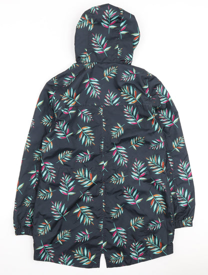Womens UK Size S Marks and Spencer Blue Anorak Coat