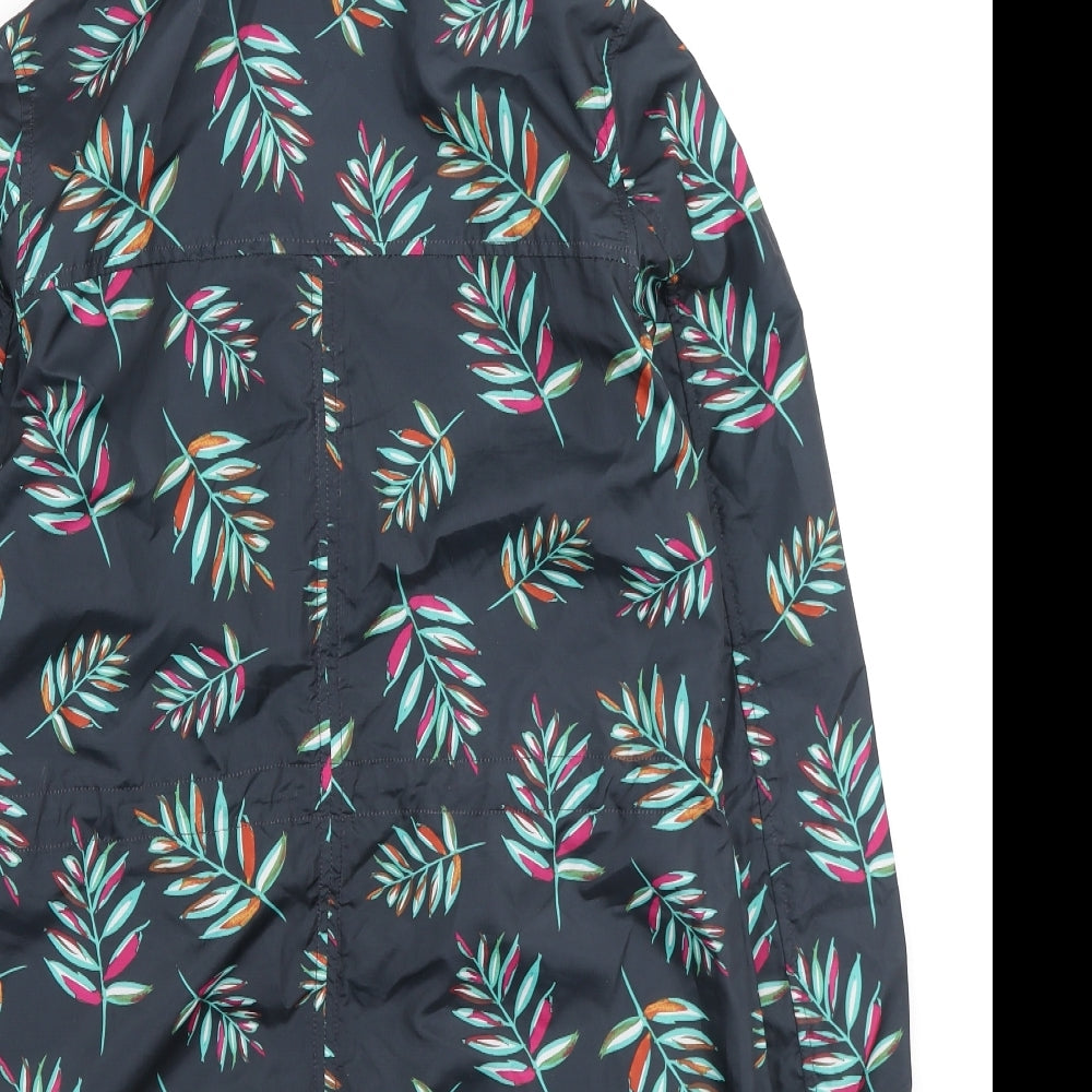 Womens UK Size S Marks and Spencer Blue Anorak Coat