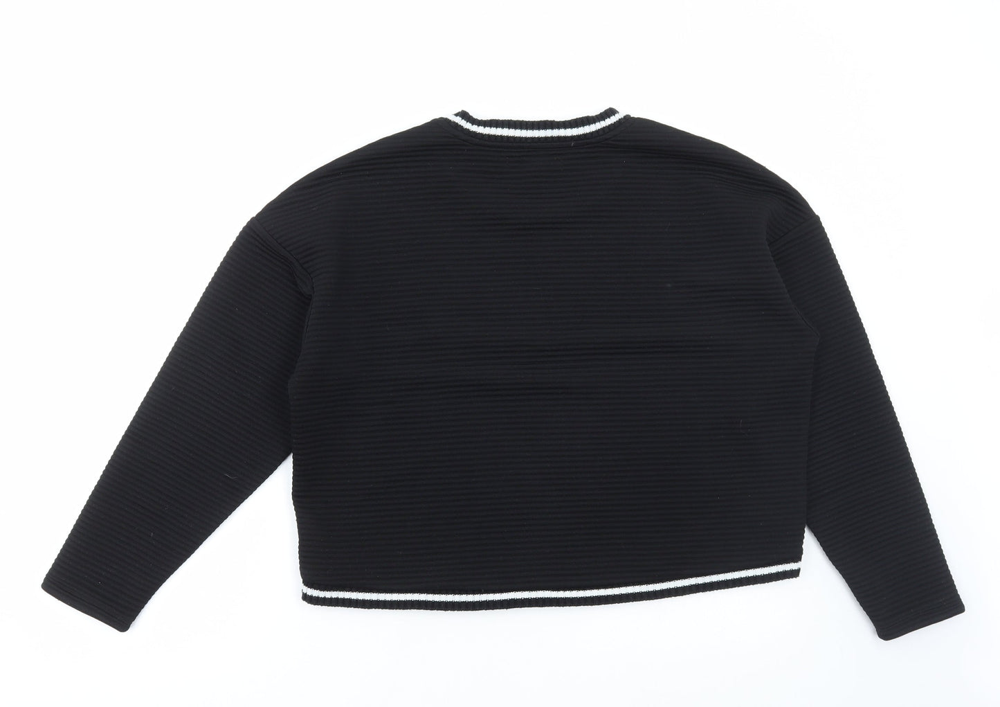 Womens UK Size 14 NEXT Black Pullover Jumper