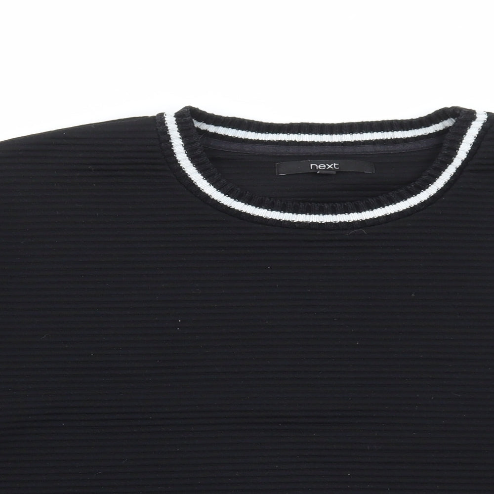 Womens UK Size 14 NEXT Black Pullover Jumper