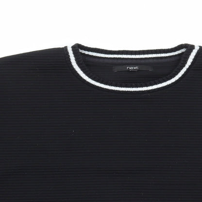 Womens UK Size 14 NEXT Black Pullover Jumper