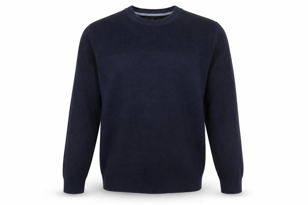 Mens UK Size S Marks and Spencer Blue Pullover Jumper