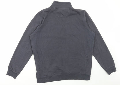 Mens UK Size L Matalan Grey Pullover Sweatshirt
