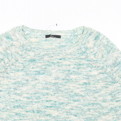 Womens UK Size L Bonmarché Green Pullover Jumper