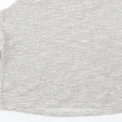 New Look Girls Grey Round Neck Polyester Pullover Jumper Size 12-13 Years Pullover - Cold Shoulder