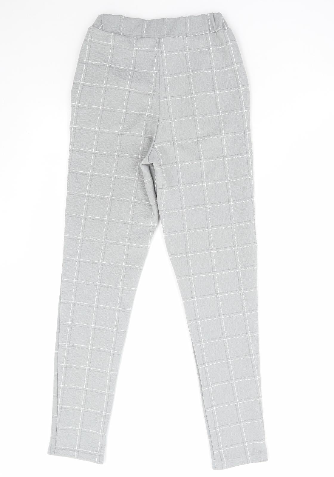 Womens UK Size 4 PRETTYLITTLETHING  Jegging Grey Leggings
