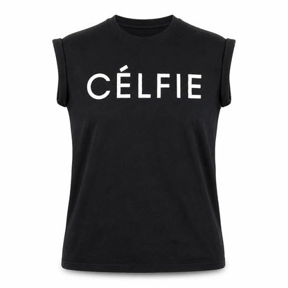 Original Essentials Womens Black Polyester Basic T-Shirt Size S Round Neck - Celfie