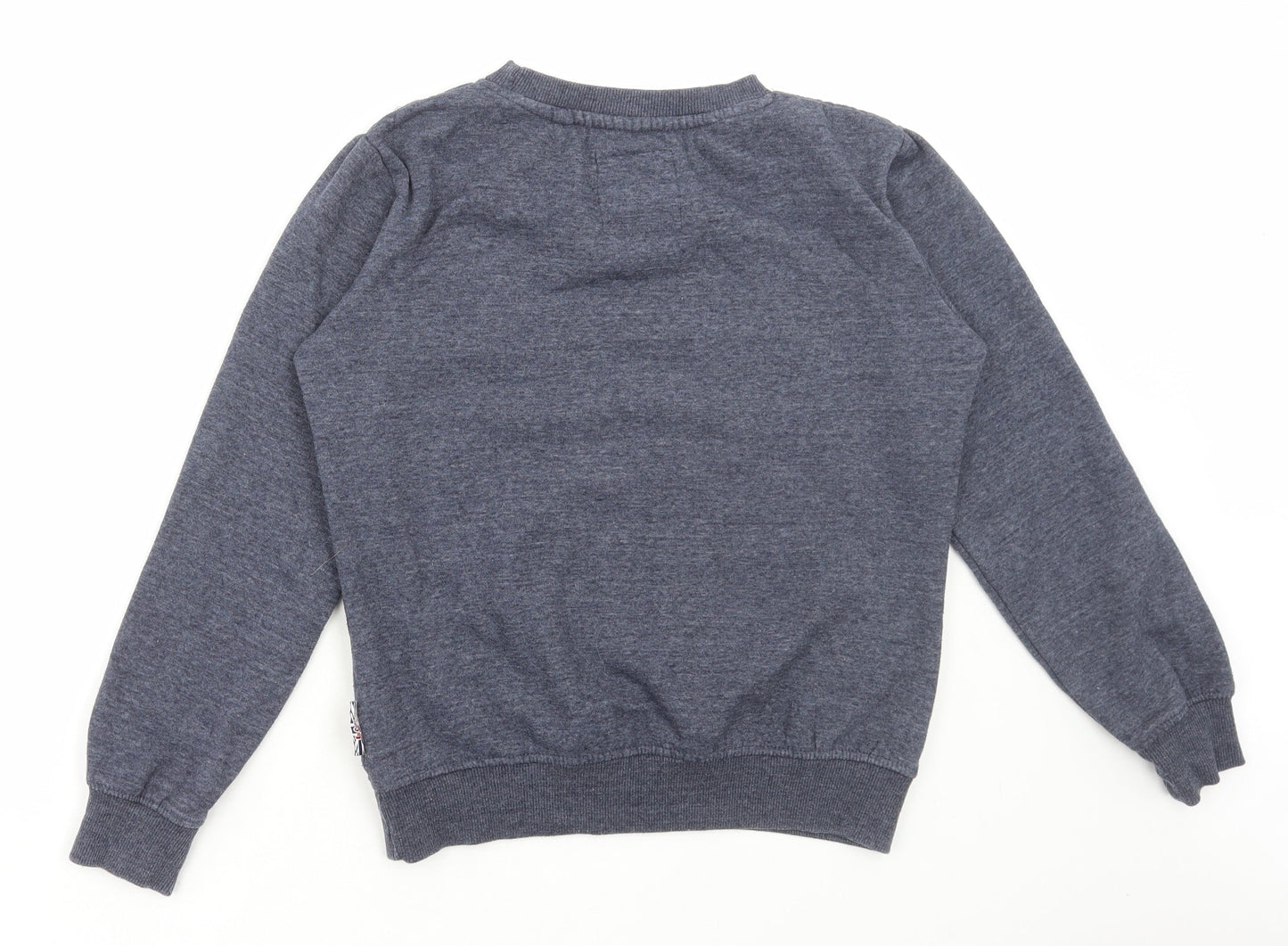 Womens UK Size S Lee Cooper Blue Pullover Sweatshirt