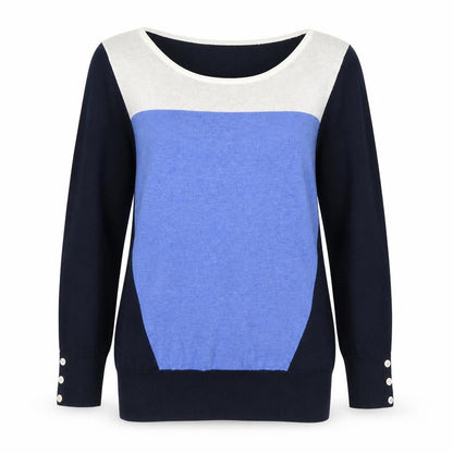 Womens UK Size 8 NEXT Blue Pullover Jumper