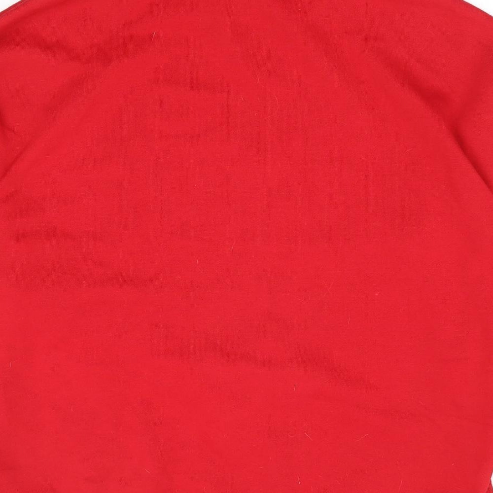 Womens UK Size L NEXT Red Pullover Sweatshirt