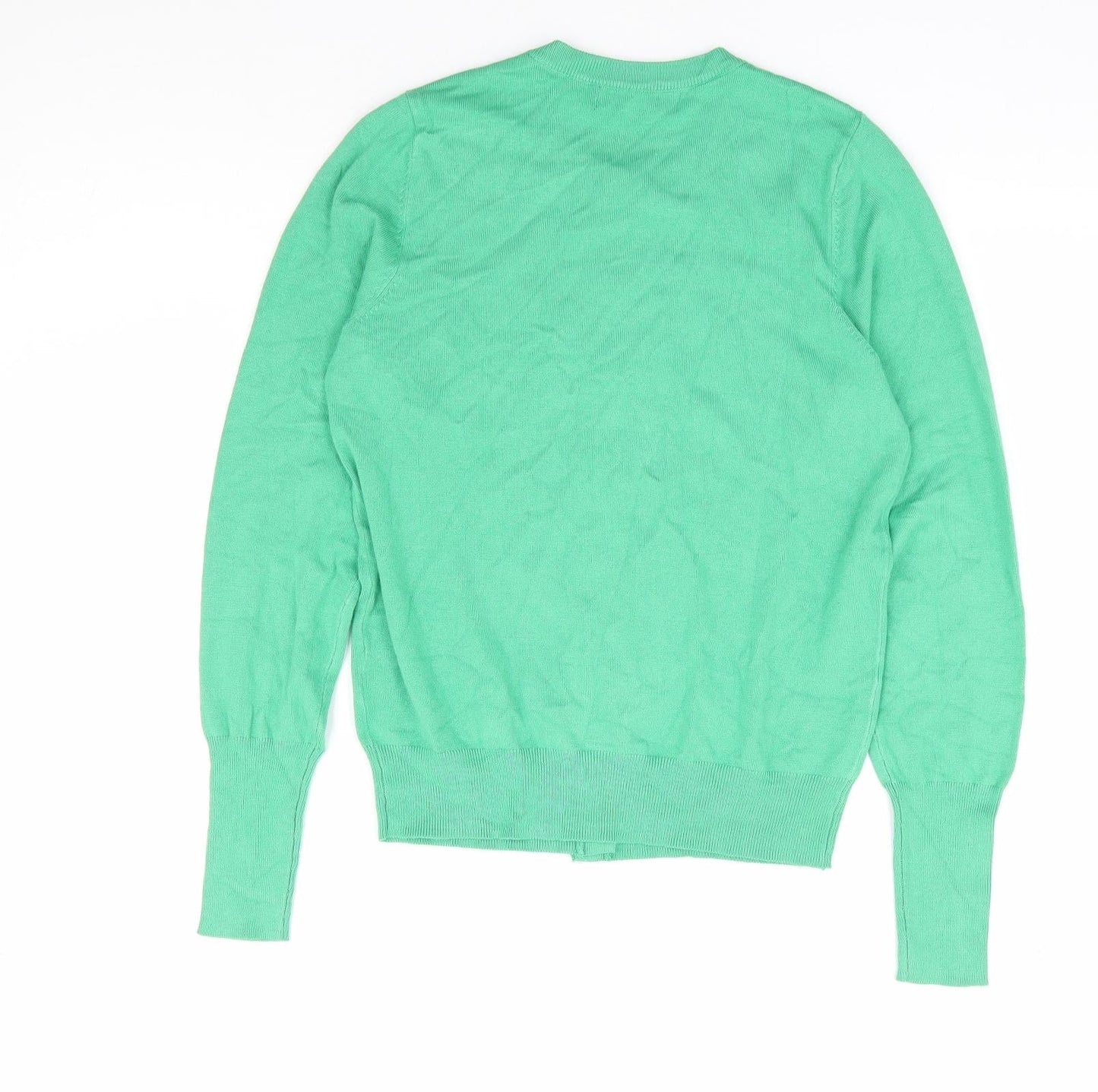Womens UK Size 8 Marks and Spencer Green Cardigan Jumper