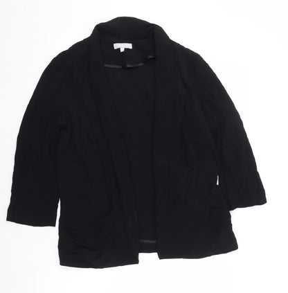 Womens UK Size 14 Red Herring Black Jacket