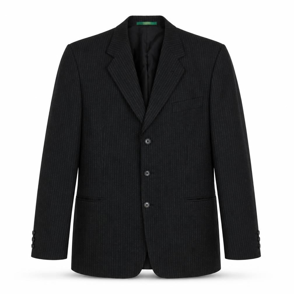 Mens UK Size 40 C&A Regular Black Suit Jacket