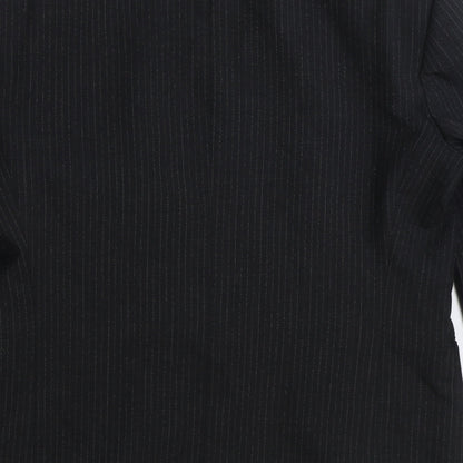 Mens UK Size 40 C&A Regular Black Suit Jacket