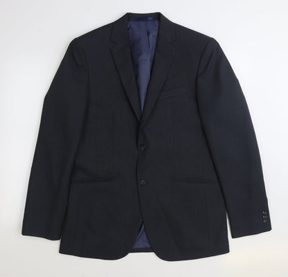 Mens UK Size 40 Taylor & Wright Regular Blue Suit Jacket