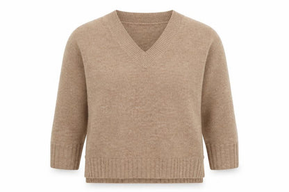 Womens UK Size XS Primark Brown Pullover Jumper