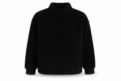 Primark Womens Black Polyester Pullover Sweatshirt Size L Pullover - Cropped
