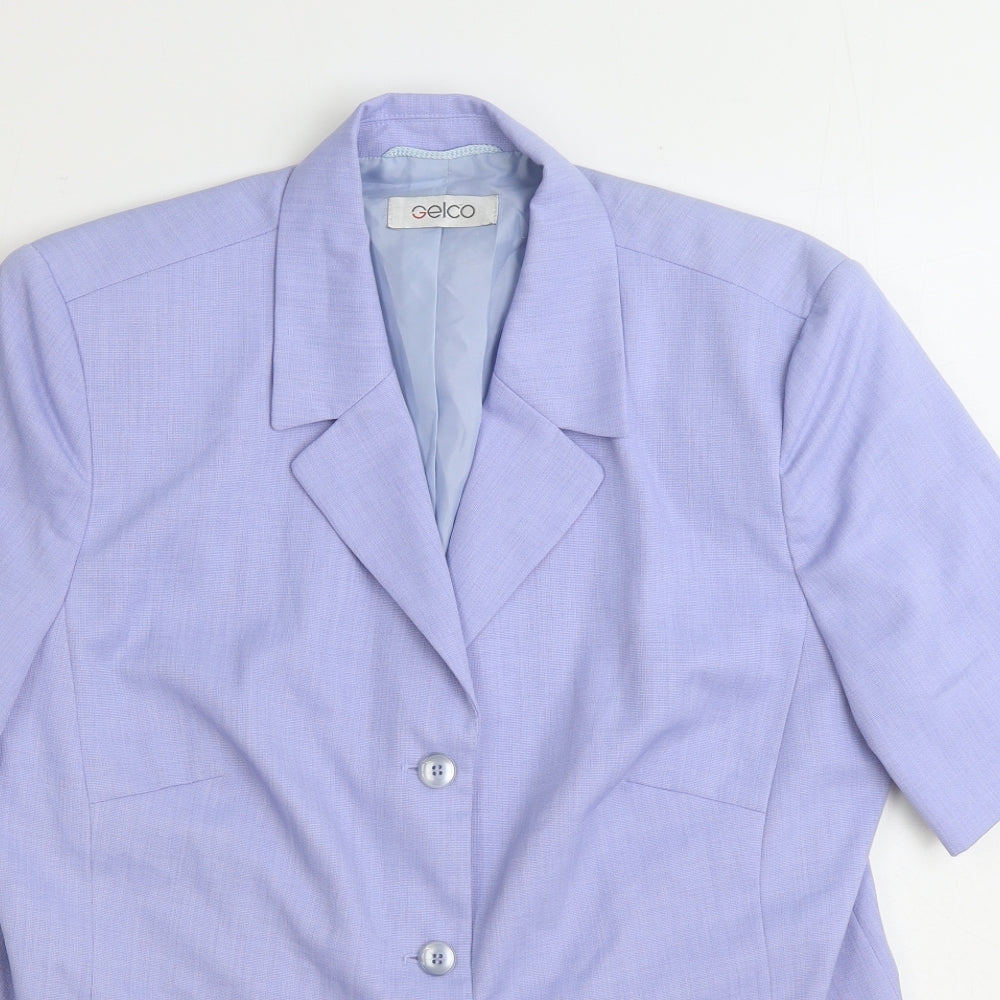 Womens UK Size 20 Gelco Blue Jacket