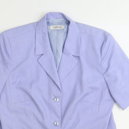 Womens UK Size 20 Gelco Blue Jacket