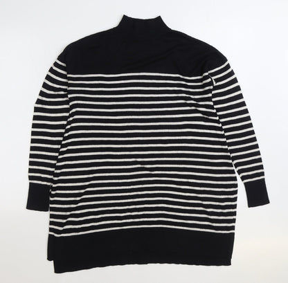 Womens UK Size 12 V by Very Black Pullover Jumper