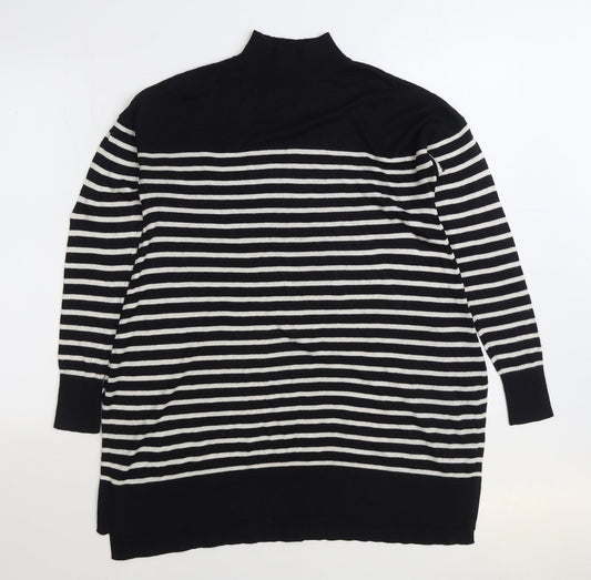 Womens UK Size 12 V by Very Black Pullover Jumper