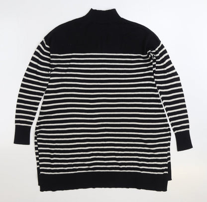 Womens UK Size 12 V by Very Black Pullover Jumper