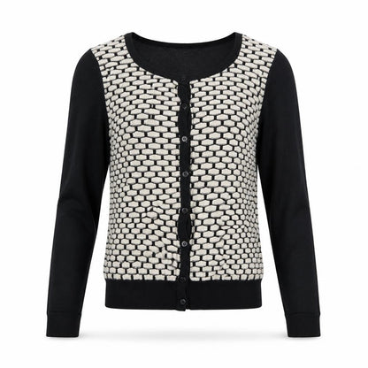 Womens UK Size 12 Dorothy Perkins Black Cardigan Jumper